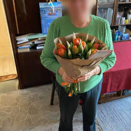 Ziedu piegāde uz Rīga pilsētu. Atskaite Nr. 5363