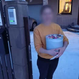 Ziedu piegāde uz Jaunsils pilsētu. Atskaite Nr. 5377