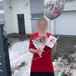 Ziedu piegāde uz Lubauši pilsētu. Atskaite Nr. 5387