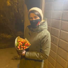 Ziedu piegāde uz Rīga pilsētu. Atskaite Nr. 5398