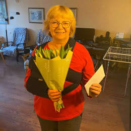 Ziedu piegāde uz Rīga pilsētu. Atskaite Nr. 5407