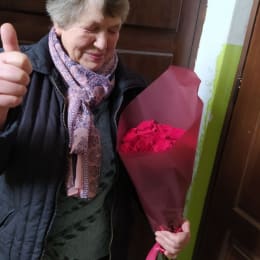 Ziedu piegāde uz Tukums pilsētu. Atskaite Nr. 5418