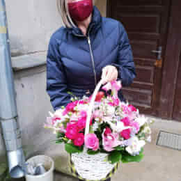 Доставка цветов в город Jelgava. Отчёт № 5451