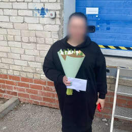 Ziedu piegāde uz Mucenieki pilsētu. Atskaite Nr. 5460