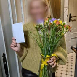 Ziedu piegāde uz Rīga pilsētu. Atskaite Nr. 5466