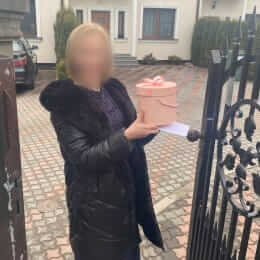 Ziedu piegāde uz Ulbroka pilsētu. Atskaite Nr. 5468