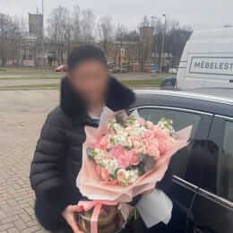 Ziedu piegāde uz Rīga pilsētu. Atskaite Nr. 5480