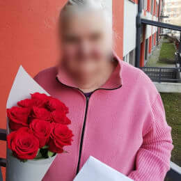 Ziedu piegāde uz Rīga pilsētu. Atskaite Nr. 5485