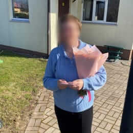 Ziedu piegāde uz Carnikava pilsētu. Atskaite Nr. 5494