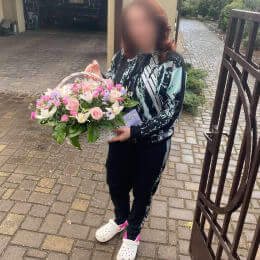 Ziedu piegāde uz Stūnīši pilsētu. Atskaite Nr. 5495