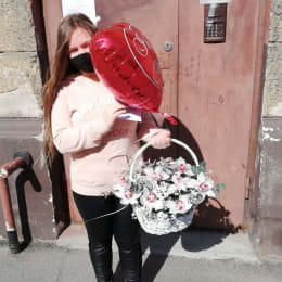 Ziedu piegāde uz Rīga pilsētu. Atskaite Nr. 5504