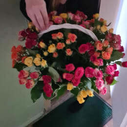 Ziedu piegāde uz Rīga pilsētu. Atskaite Nr. 5505