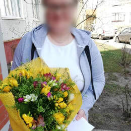 Ziedu piegāde uz Rīga pilsētu. Atskaite Nr. 5517