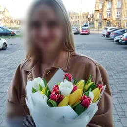 Ziedu piegāde uz Rīga pilsētu. Atskaite Nr. 5520