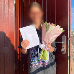 Ziedu piegāde uz Rīga pilsētu. Atskaite Nr. 5533