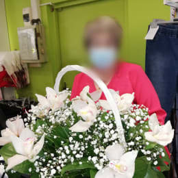 Ziedu piegāde uz Rīga pilsētu. Atskaite Nr. 5539