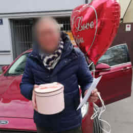 Ziedu piegāde uz Rīga pilsētu. Atskaite Nr. 5541