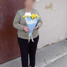 Ziedu piegāde uz Rīga pilsētu. Atskaite Nr. 5562