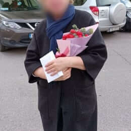 Доставка цветов в город Rīga. Отчёт № 5564