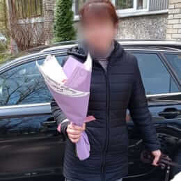 Доставка цветов в город Rīga. Отчёт № 5566