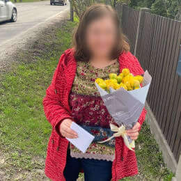 Ziedu piegāde uz Mārupe pilsētu. Atskaite Nr. 5576