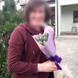 Ziedu piegāde uz Baloži pilsētu. Atskaite Nr. 5580