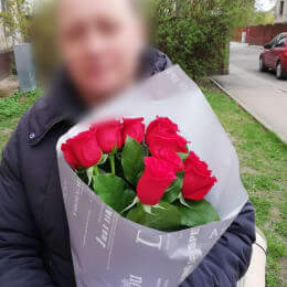 Доставка цветов в город Rīga. Отчёт № 5584