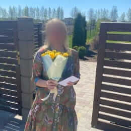 Ziedu piegāde uz Mārupe pilsētu. Atskaite Nr. 5604