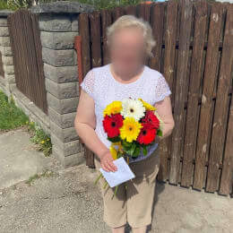 Ziedu piegāde uz Rīga pilsētu. Atskaite Nr. 5605