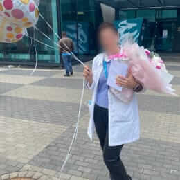 Ziedu piegāde uz  pilsētu. Atskaite Nr. 5627