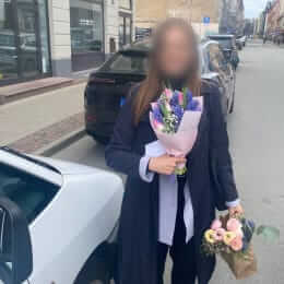 Ziedu piegāde uz Rīga pilsētu. Atskaite Nr. 5632