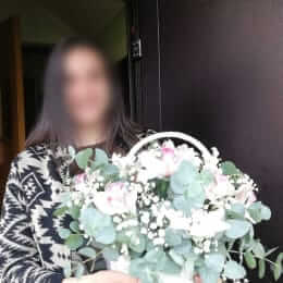 Ziedu piegāde uz Baldone pilsētu. Atskaite Nr. 5645