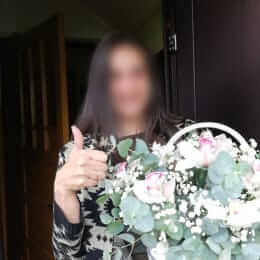 Ziedu piegāde uz Baldone pilsētu. Atskaite Nr. 5646