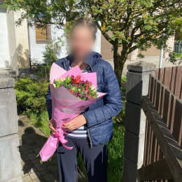 Ziedu piegāde uz Mārupe pilsētu. Atskaite Nr. 5652