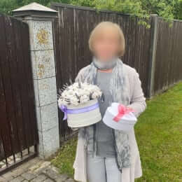 Ziedu piegāde uz Rīga pilsētu. Atskaite Nr. 5653