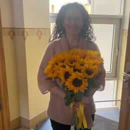 Ziedu piegāde uz Rīga pilsētu. Atskaite Nr. 5655