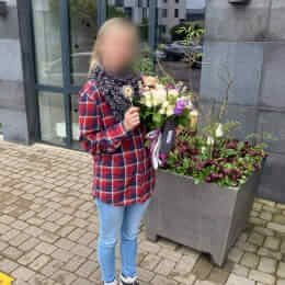 Ziedu piegāde uz Rīga pilsētu. Atskaite Nr. 5661