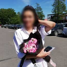 Ziedu piegāde uz  pilsētu. Atskaite Nr. 5673