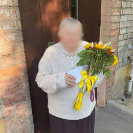 Ziedu piegāde uz Rīga pilsētu. Atskaite Nr. 5696