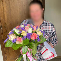 Ziedu piegāde uz Berģi pilsētu. Atskaite Nr. 5698