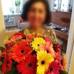 Ziedu piegāde uz Rīga pilsētu. Atskaite Nr. 5717