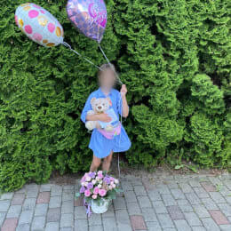 Ziedu piegāde uz Mārupe pilsētu. Atskaite Nr. 5733