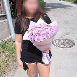 Ziedu piegāde uz Rīga pilsētu. Atskaite Nr. 5741