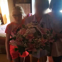 Ziedu piegāde uz Salaspils pilsētu. Atskaite Nr. 5763