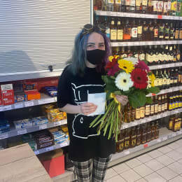 Ziedu piegāde uz Rīga pilsētu. Atskaite Nr. 5771