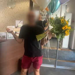 Ziedu piegāde uz Rīga pilsētu. Atskaite Nr. 5788