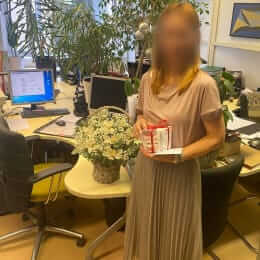 Ziedu piegāde uz Rīga pilsētu. Atskaite Nr. 5798