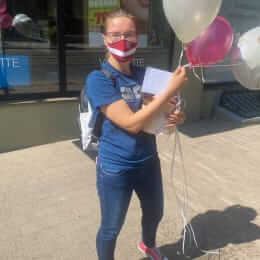 Ziedu piegāde uz Mārupe pilsētu. Atskaite Nr. 5807