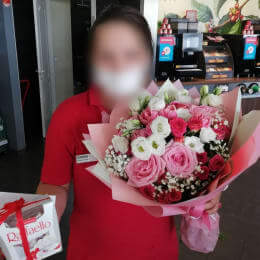 Ziedu piegāde uz Ogre pilsētu. Atskaite Nr. 5810