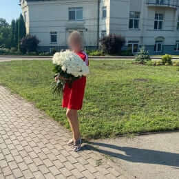 Ziedu piegāde uz Rīga pilsētu. Atskaite Nr. 5827